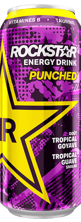  Rockstar Energy Drink Punched Goût Tropical Goyave
