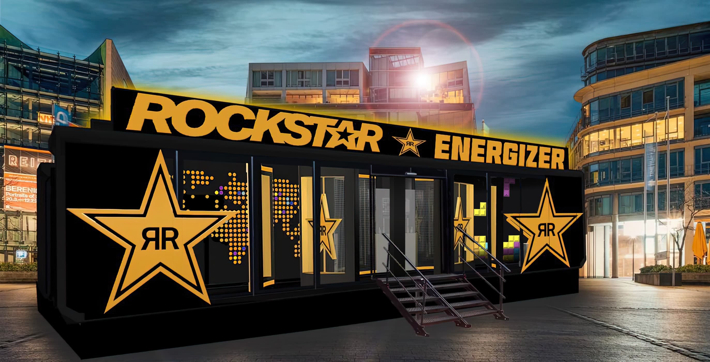 Rockstar Energy x KÖLN! Lade deine Energie im Rockstar Energizer auf!